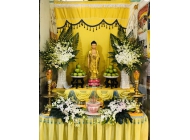 Phong Trang Trí Hoa Tươi Bàn Phật