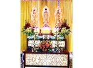 Phong Trang Trí Hoa Tươi Bàn Phật