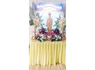 Phong Trang Trí Hoa Tươi Bàn Phật